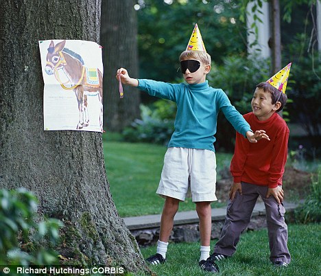 Pin the tail on the donkey