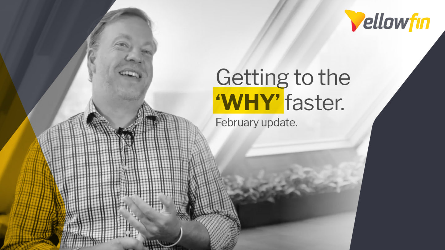 Getting to the ‘why’ faster Getting to the ‘why’ faster
