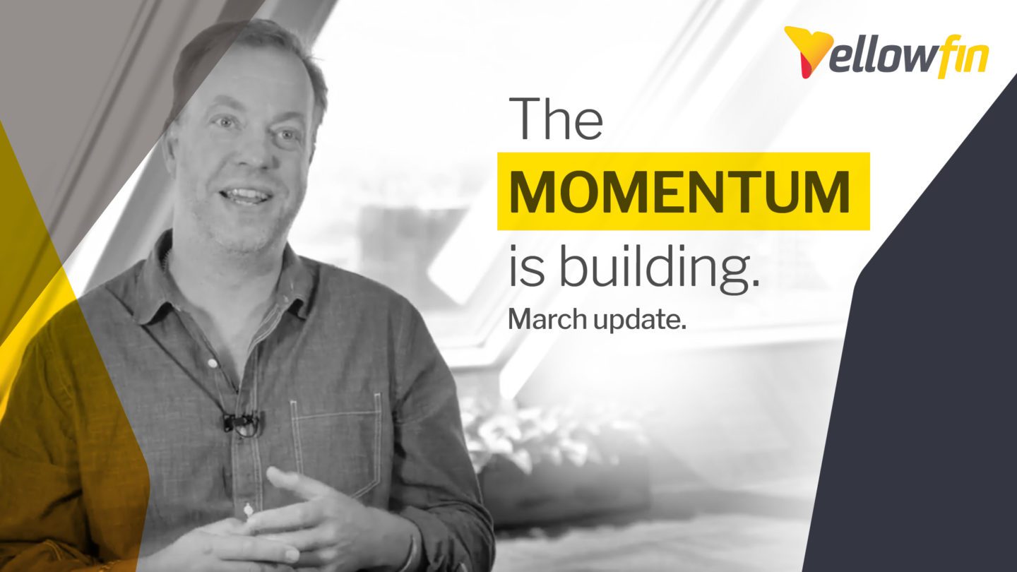 The momentum is building The momentum is building