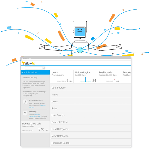 Admin_Panel Yellowfin Admin Panel