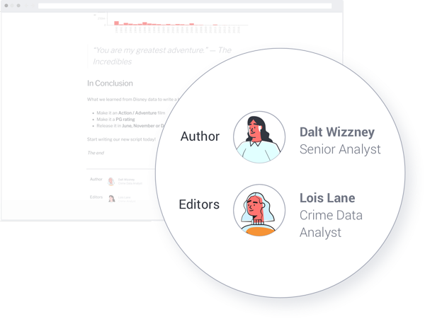 Yellowfin Stories - Increase trust in your data