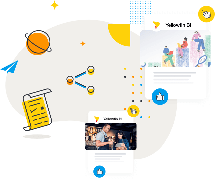 Yellowfin Customer Success Stories GRAPHIC Yellowfin Customer Success Stories GRAPHIC