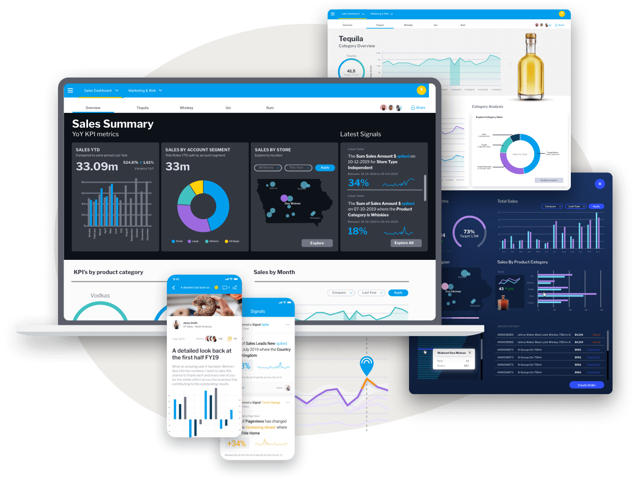 Yellowfin Data Visualization Yellowfin Data Visualization BI platform