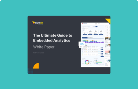 a guide to embedded analytics whitepaper resource by yellowfin