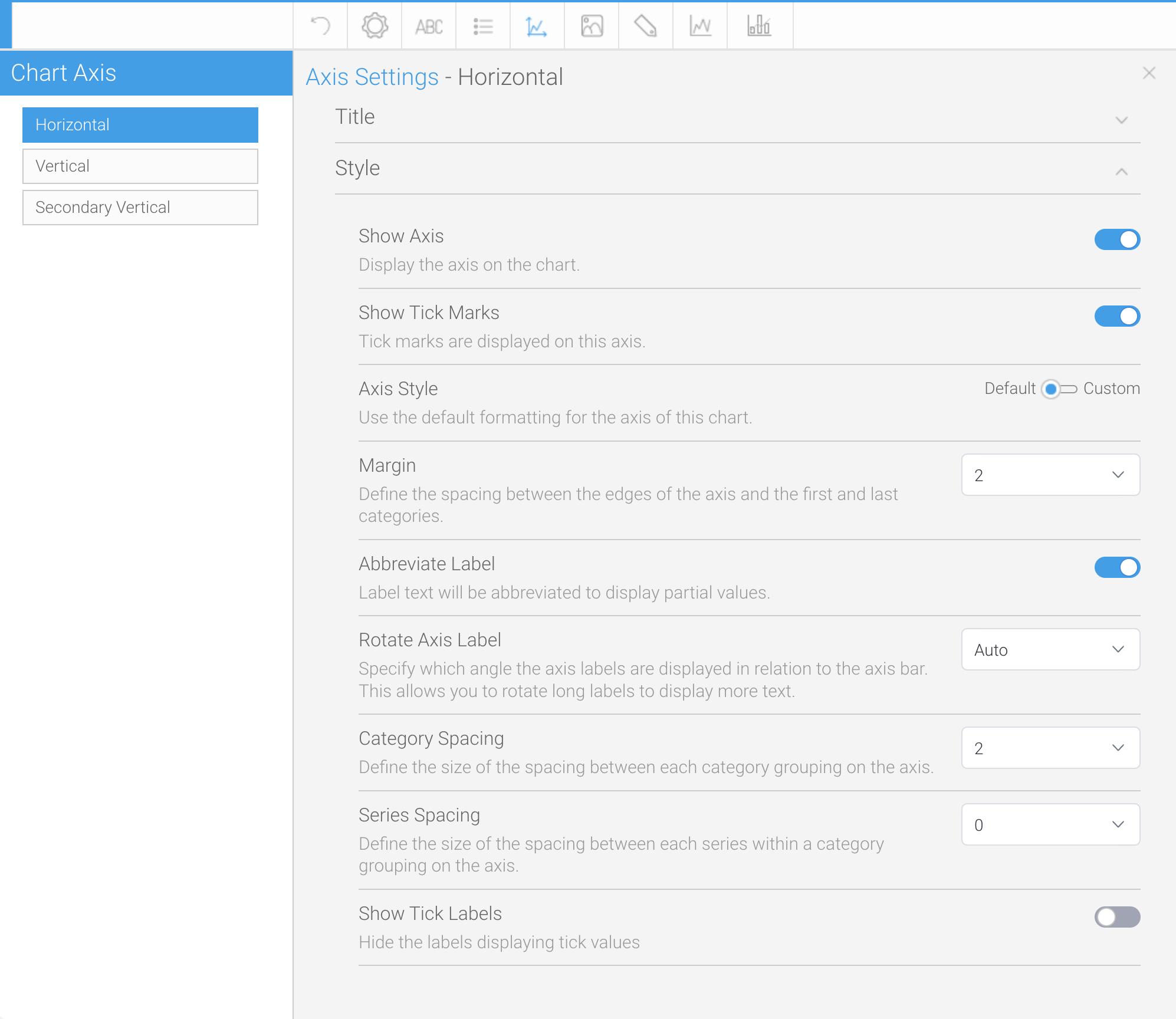 Yellowfin BI | How to Create a Line Chart in Yellowfin Dashboards