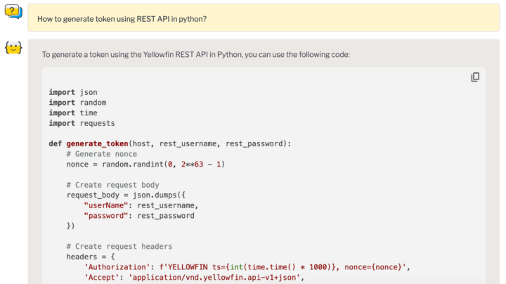 AI-Powered Self-Service BI: Yellowfin Ask & Code Assistant