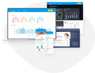 Yellowfin app screenshots
