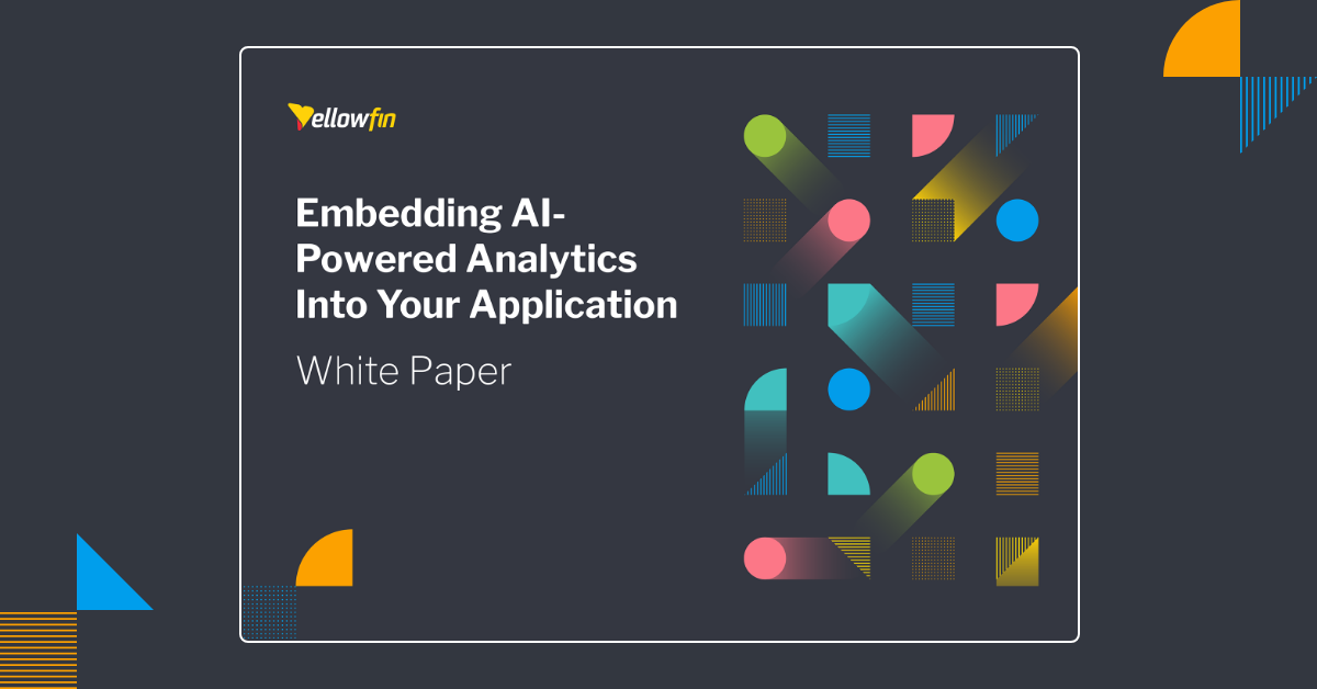 Embedding AI Powered Analytics Into Your Application Whitepaper Download