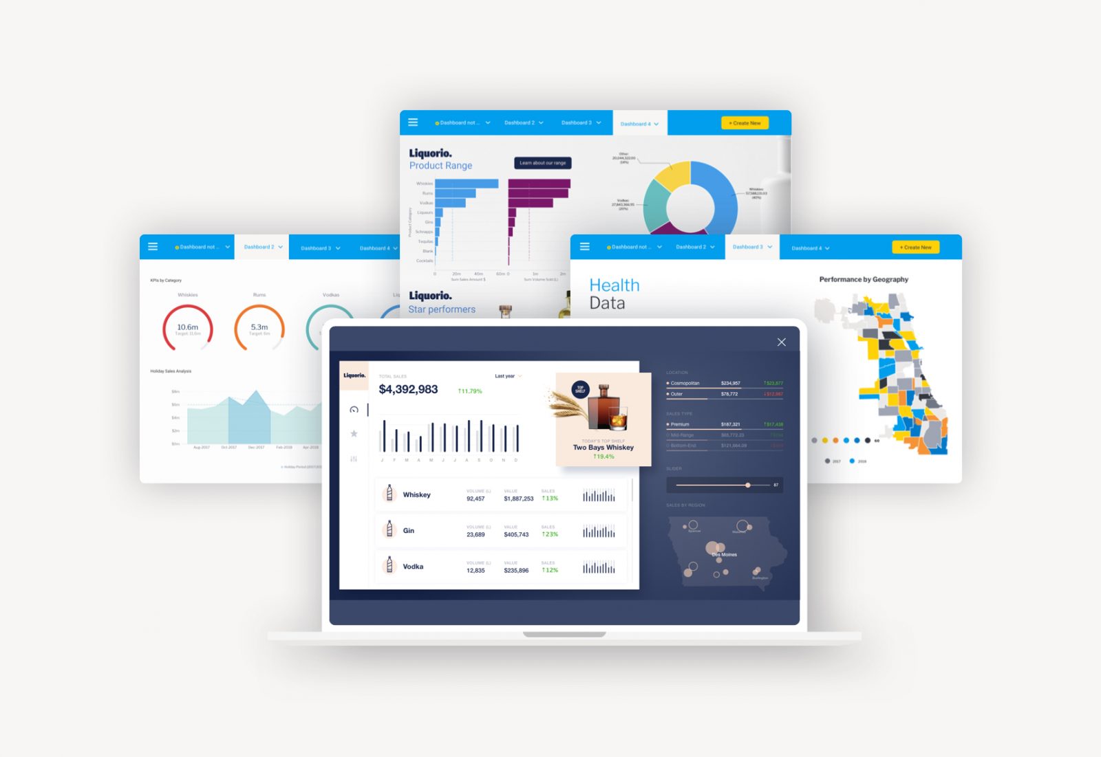dashboard components