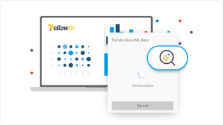 Yellowfin Assisted Insights Tell Me About My Data Yellowfin Tell Me About My Data (TMAMD) generating AI-assisted contextual insights