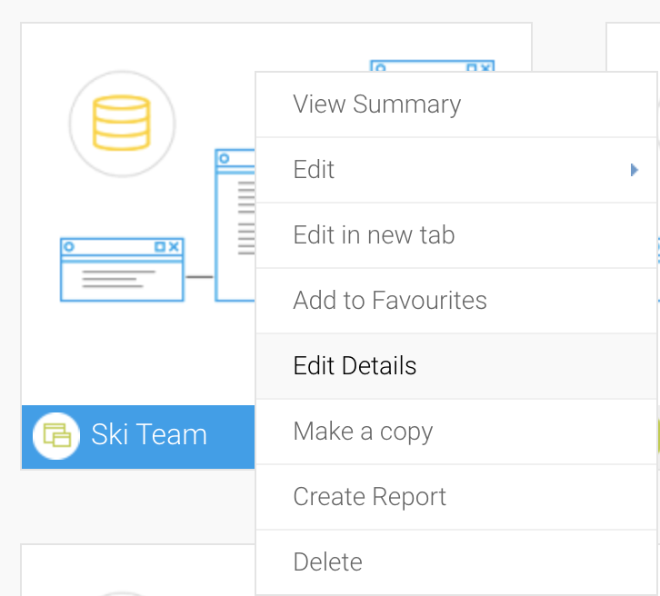 Yellowfin 9.8 Ver detalles Actualizar View Details Update Yellowfin