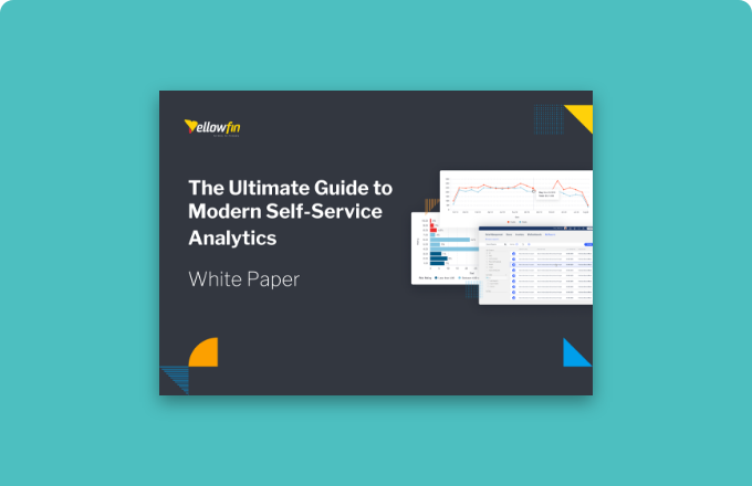 Modern Self Service Analytics Whitepaper Download Yellowfin BI Modern Self Service Analytics Free Whitepaper Download