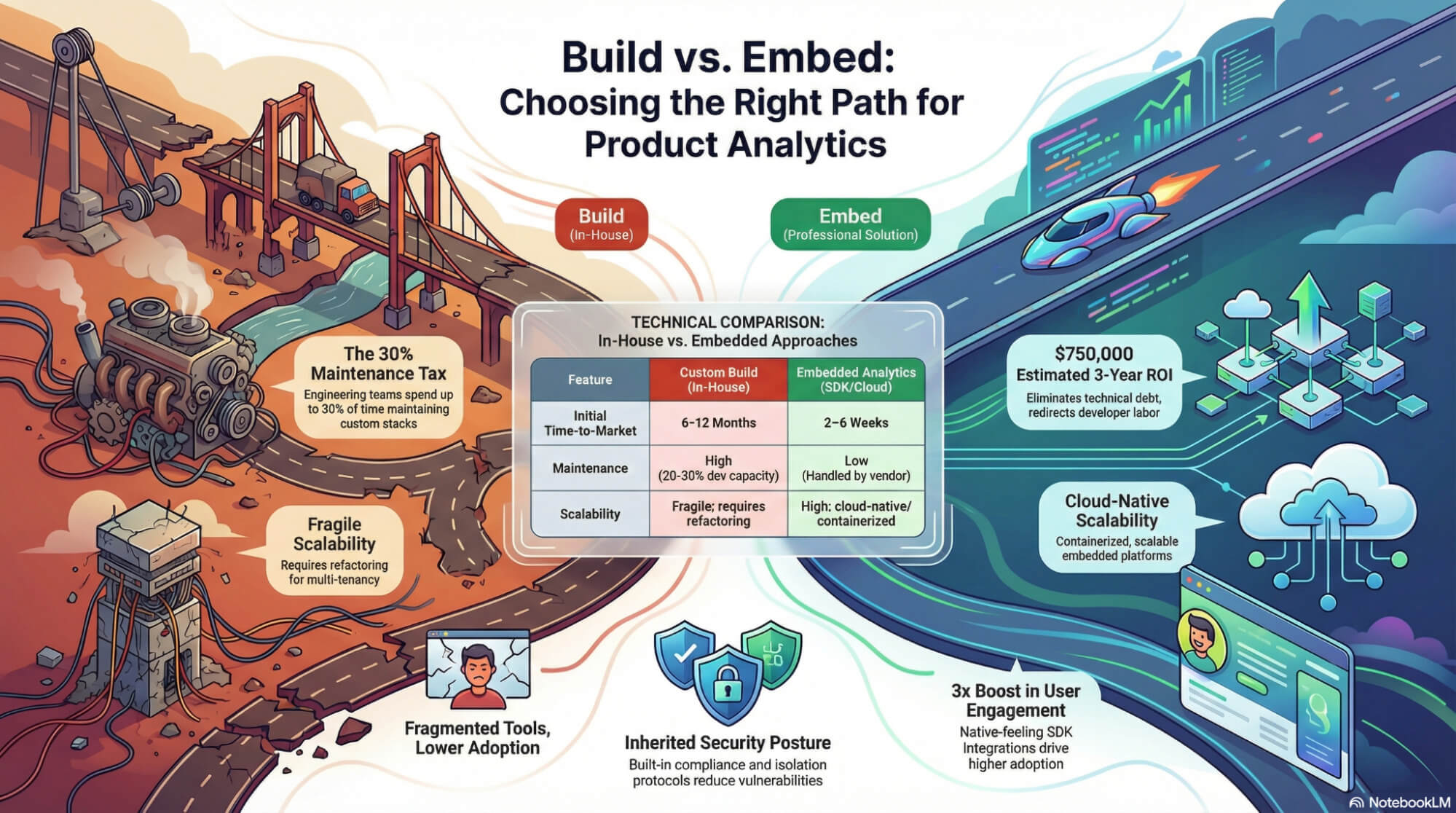 Build vs Buy Embedded Analytics