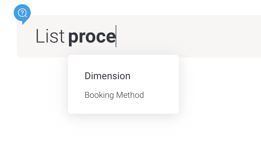 Yellowfin 9.8 Field Synonyms Example Guided NLQ Field Synonyms Example