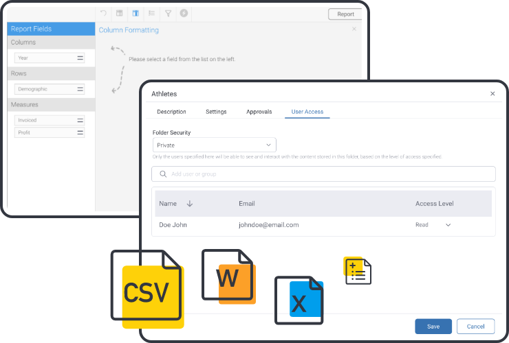 Yellowfin 9.14 experiencia mejorada del generador de informes Enhanced report builder experience Yellowfin 9.14