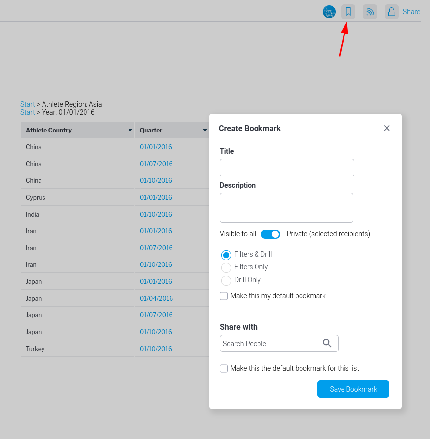 yellowfin_9_9_broadcast_and_bookmark_improvements